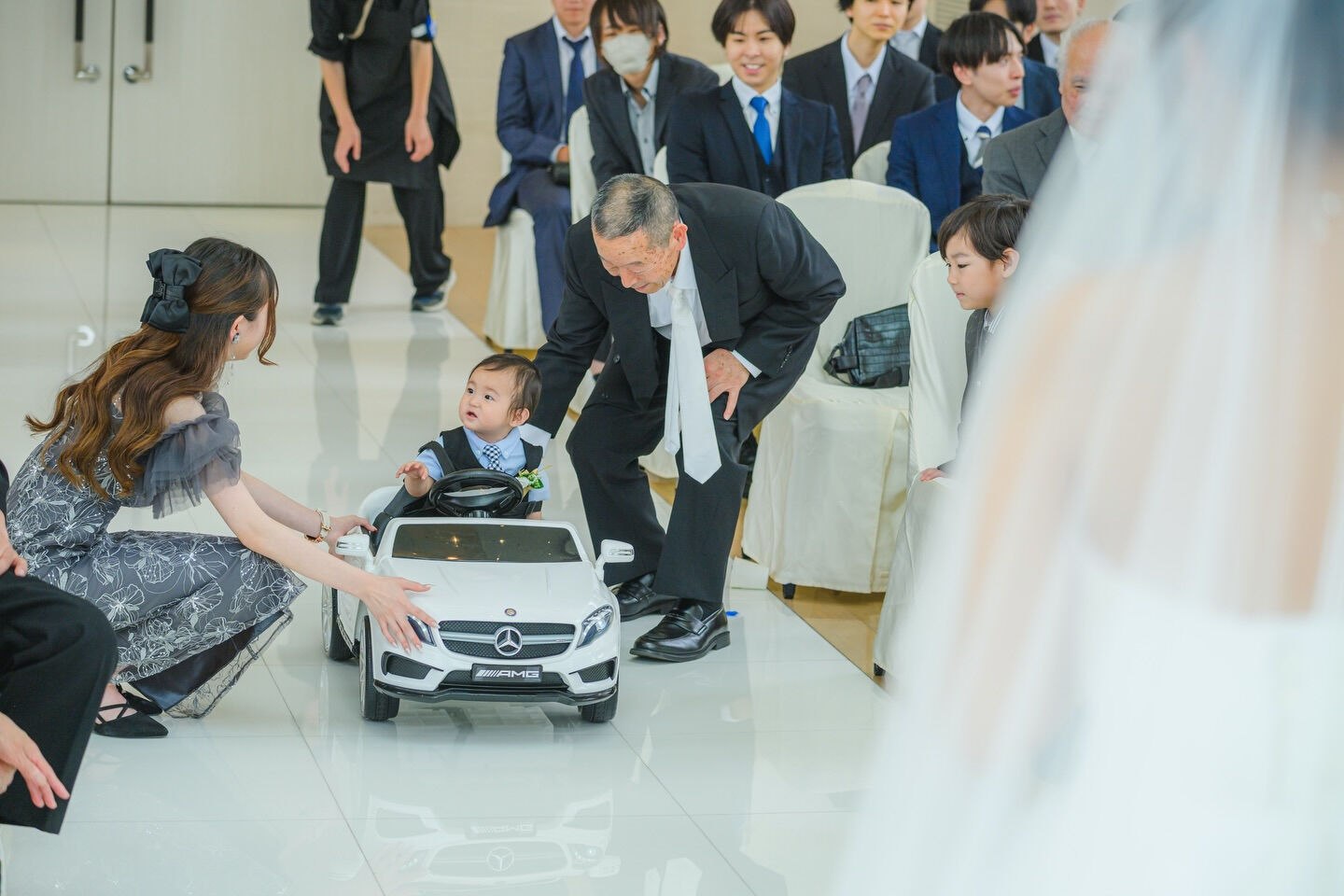 大泣きせずに、がんばったぼく👏✨